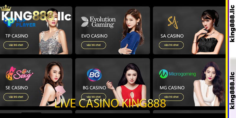 live casino king888